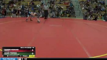 95 lbs Semifinal - Tanner Morvari, Pinnacle vs Asher Thomas, Lakeville Youth Wrestling