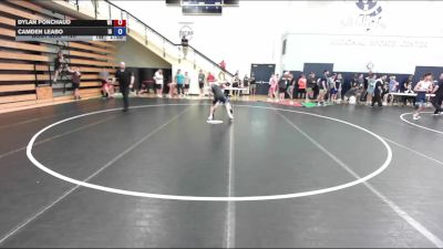 120 lbs Cons. Round 3 - Dylan Ponchaud, WI vs Camden Leabo, IA