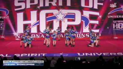 T3 Storm - Showstoppers [2026 L2 Junior - D2 - Small Day 2] 2026 Spirit of Hope Grand Nationals