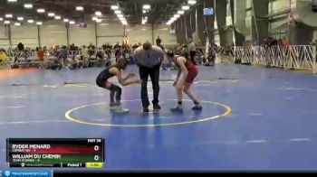 84 lbs Round 2 (6 Team) - Ryder Menard, Combat WC vs William Du Chemin, Team Sconnie