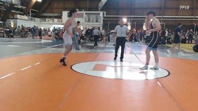 185 lbs Quarterfinal - James Capasso, Journeymen-ballston Spa vs Brock Oizerowitz, Triumph Trained / The Academy