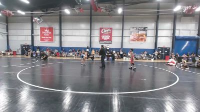 75 lbs Douglas McConnell, North Carolina Blue vs Nixon Bentley, California Silver