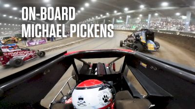 On-Board: Michael Pickens Monday Chili Bowl Feature