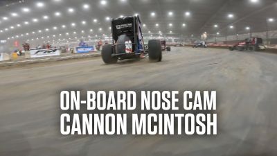 On-Board Nose Cam: Cannon McIntosh Monday Prelim At Chili Bowl