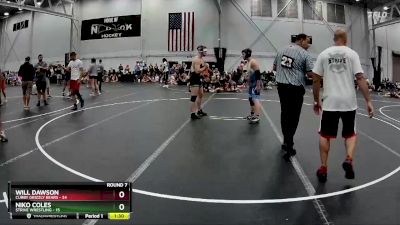 165 lbs Round 7 (8 Team) - Will Dawson, Curby Grizzly Bears vs Niko Coles, Strive Wrestling