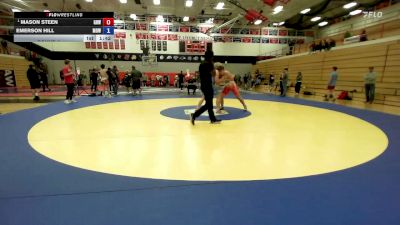 215 lbs Round 5 - Mason Steen, Greater Heights vs Emerson Hill, MoWest
