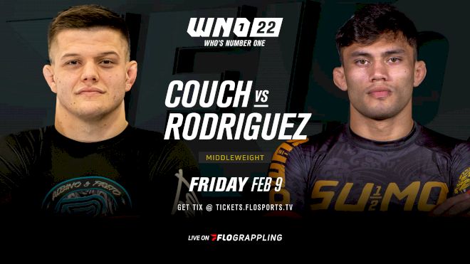 ADCC Trials Champ Jacob Couch Returns To Face Sebastian Rodriguez At WNO 22
