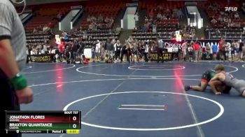 187 lbs Semifinal - Braxton Quaintance, Lakota vs Jonathon Flores, Goshen