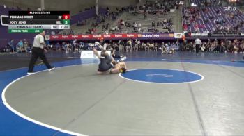 174 lbs Finals (2 Team) - Joey Jens, Millikin vs Thomas West, Baldwin Wallace