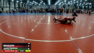 160 lbs Rd# 9- 2:15pm Saturday Final Pool - Kamon Thompson, SELECT, Utah vs Ibrahim Dheel, East Coast Elite