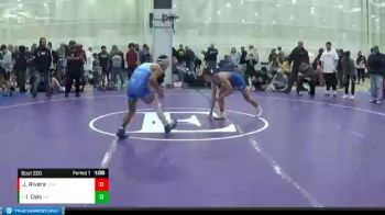 123 lbs Semifinal - Izaiah Osis, Norfolk vs Jan Jacob Rivera, Landstown Eagles Wrestling