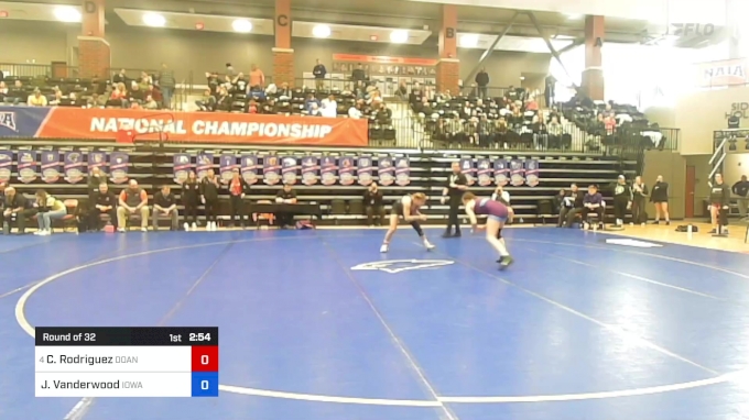 130 lbs Round Of 32 - Cristelle Rodriguez, Doane vs Joanna Vanderwood