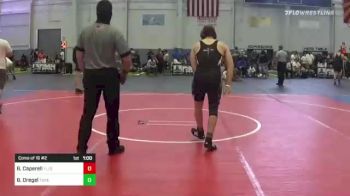 182 lbs Consi Of 16 #2 - Brandon Caperell, FL/shield WC vs Brian Oregel, Tores WC