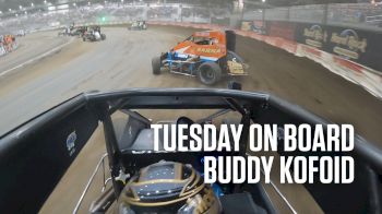 On-Board: Buddy Kofoid Drives To Tuesday Chili Bowl Prelim Win
