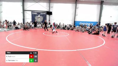 76 lbs Rr Rnd 4 - Parker Full, Mat Assassins K8 A vs Jackson Ferrone, Triumph Black