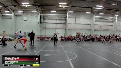 96 lbs Round 7 (8 Team) - Brady Genard, Mat Assassins vs Griffin Smith, Rebellion