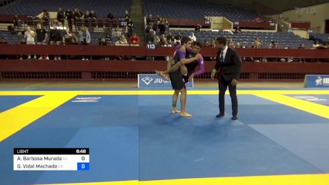 Alessandro Barbosa Murada vs Gustavo Vidal Machado 2024 Pan IBJJF Jiu-Jitsu No-Gi Championship