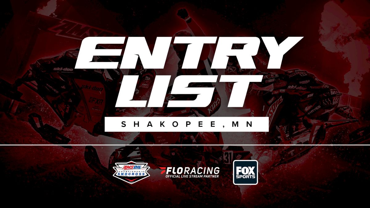 Entry List: Pirtek Snocross National 2024