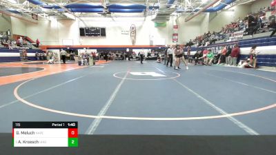 115 lbs Cons. Semi - Allison Kroesch, Normal (University) vs Gracie Meluch, Naperville (Central)