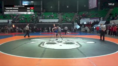 7A 150 lbs Cons. Round 3 - Luis Melendez, Tuscaloosa County vs Walker Hogue, Vestavia Hills