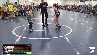 60 lbs Champ. Round 1 - Ava Boggess, Rocket Trained WC vs Maci Goldie, Atlanta Youth WC