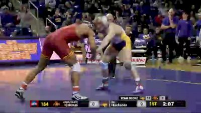 184 lbs - Marcus Coleman, Iowa State vs Parker Keckeisen, UNI