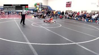 160 lbs Champ. Round 1 - Lane Citrowske, Canby vs Mavrick Snyder, Tracy-Milroy-Balaton-Westbrook-Walnut Grove