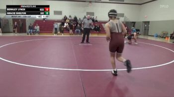 130-137 lbs 1st Place Match - Berkley Lynch, West Delaware Girls vs Gracie Shelton, Independence Girls