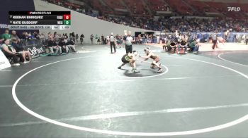 6A Boys 126 lbs Cons. Round 4 - Keenan Enriquez, Forest Grove Boys vs Nate Gusdorf, West Linn Boys