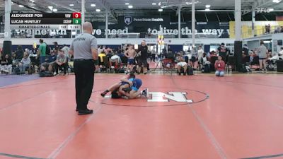 108 lbs Quarterfinal - Alexander Poh, VHW Blue - HSC vs Lucas Huntley, Scorpions - HSC