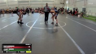 126 lbs Round 2 (6 Team) - Kam Borrero, Rambler WC vs Casey Siders, Team GT