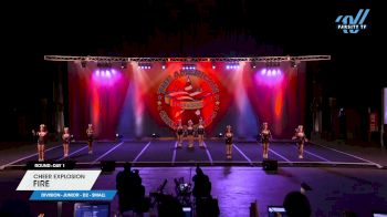 Cheer Explosion - Fire [2025 L3 Junior - D2 - Small Day 1] 2025 The American Legacy Fort Worth Nationals