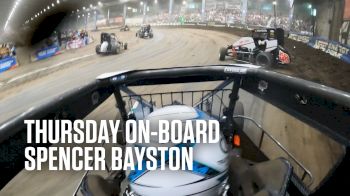 On-Board: Spencer Bayston Wins First Prelim Feature At The Chili Bowl