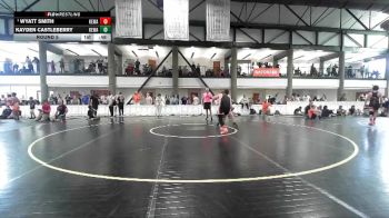 197-218 lbs Round 5 - Wyatt Smith, Kewanee vs Kayden Castleberry, Triad Knights WC
