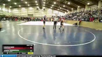 150 lbs Cons. Round 2 - Colton Bird, Grantsville vs Jaxon Sanderson, Pleasant Grove