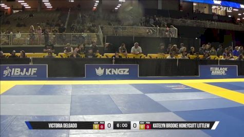 Katelyn Brooke Honeycutt Littlew vs Victoria Delgado 2025 Pan Jiu Jitsu IBJJF Championship