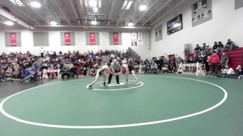 160 lbs Consolation - Jack Hebert, Keene vs Kaelem Wagner, Bishop Guertin