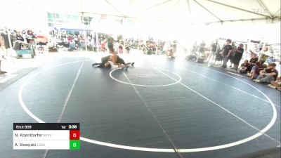 175 lbs Consi Of 32 #2 - Noah Koendarfer, Reverence Grappling TC vs Anthony Vasquez, Legacy WC