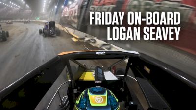 On Board: Drive To The Friday Win With Defending Chili Bowl Champ Logan Seavey