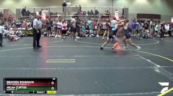 117 lbs Round 4 (6 Team) - Brayden Bohnsack, Elite Athletic Club DZ vs Micah Curtiss, BadBass