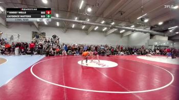 125 lbs Cons. Semi - Kinsey Wells, Roosevelt vs Caydence Watters, Natrona County