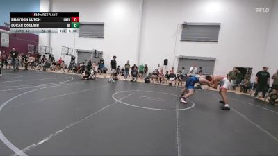 155 lbs Round 2 - Brayden Lutch, The Untouchables vs Lucas Collins, Dirty Jersey