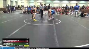 170 lbs Round 1 (8 Team) - Calogero Mazzrillo, Backyard Boyz White vs Jaden James, Backyard Boyz Blue