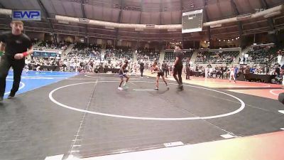 51 lbs Quarterfinal - Dylan Harris, HURRICANE WRESTLING ACADEMY vs Serenity Esparza, Mission Wrestling Club