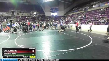 56 lbs 1st Place Match - Sier Del Real, Pomona Wrestling Club Colorado vs Jesus Vasquez, Duran Wrestling Club