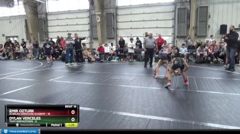 64 lbs Round 5 (6 Team) - Dylan Verceles, Team Germantown vs Emir Ozturk, Scanlan Wrestling Academy