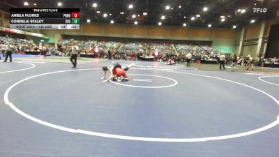 135 lbs Consi Of 16 #2 - Aniela Flores, Pomona vs Cordelia Staley, Corner Canyon