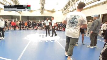 116 lbs Rr Rnd 9 - Thomas Ross, Triumph Blue - MSE vs Kurt Pellegrino, Ruthless Blue - MSE