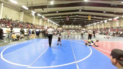 52 lbs Consolation - Teo Gurule, Stout Wr Acd vs Marlano Yellowhair, No Team