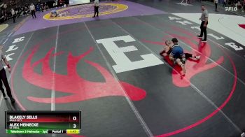 Quarterfinal - Alex Meinecke, St. Paul vs Blakely Sells, Falls City